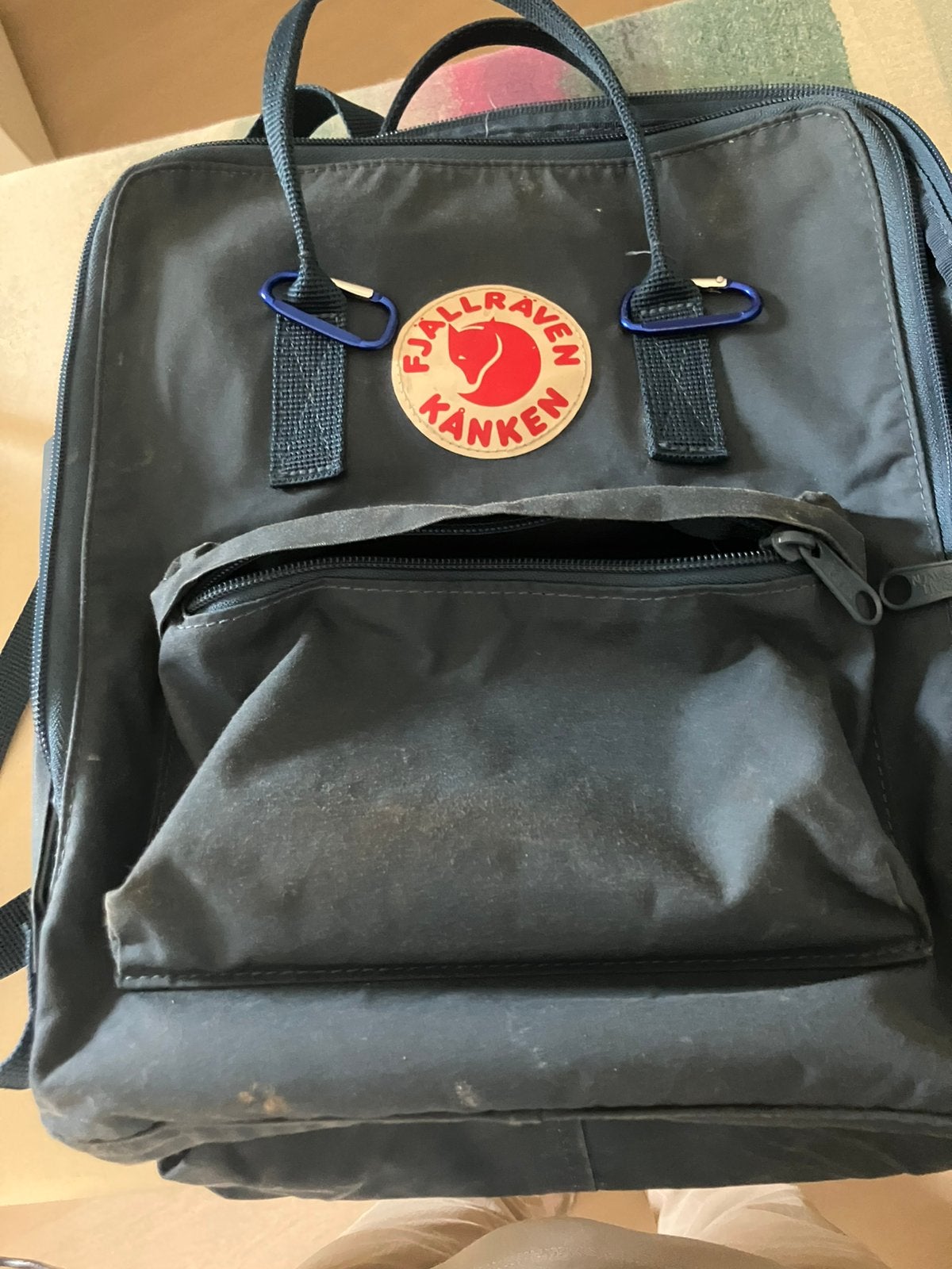 Fjallraven Kanken, Sieraden, Tassen en Uiterlijk, Tassen | Rugtassen, Overige merken, Gebruikt, 25 tot 40 cm, Ophalen of Verzenden