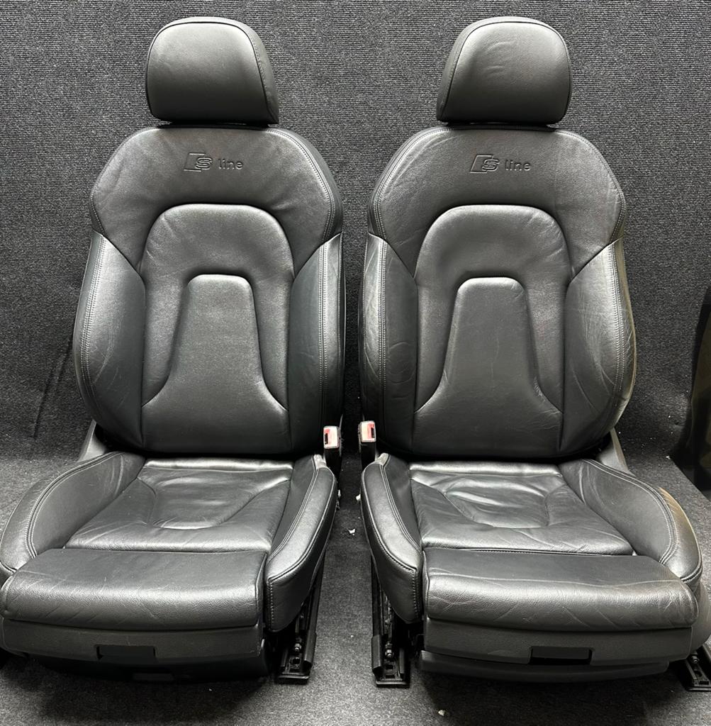 Audi A5 8F Cabrio Sline zwart leder stoelverwarming, Auto-onderdelen, Interieur en Bekleding, Audi, Gebruikt, Ophalen of Verzenden