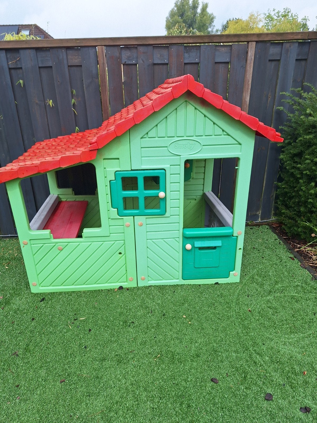 smoby speelhuisje, Kinderen en Baby's, Speelgoed | Buiten | Speelhuisjes, Ophalen, Gebruikt, Kunststof