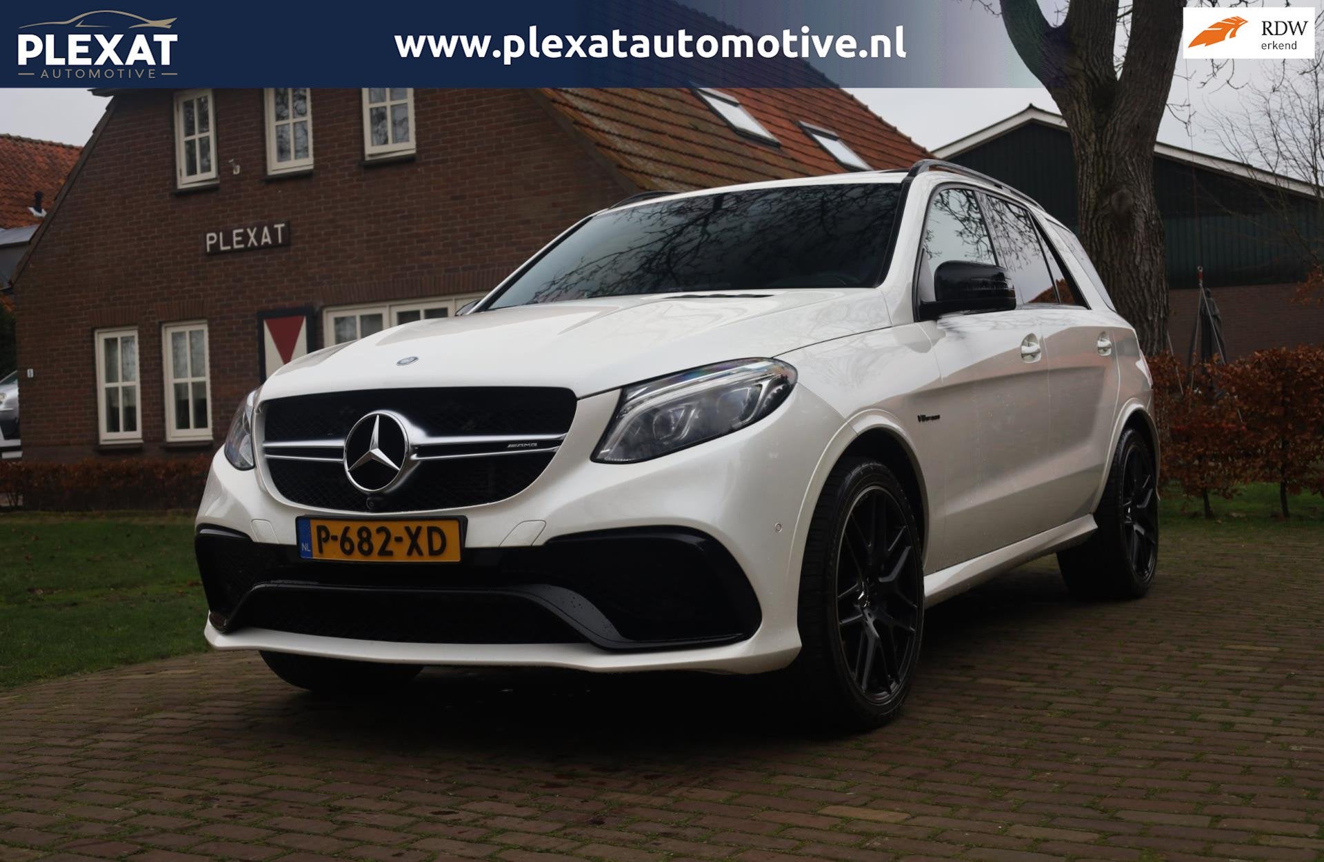 Mercedes-Benz GLE-klasse AMG 63 4MATIC+ | V8 Bi-Turbo | Pano, Auto's, Gebruikt, 2245 kg, GLE, Wit