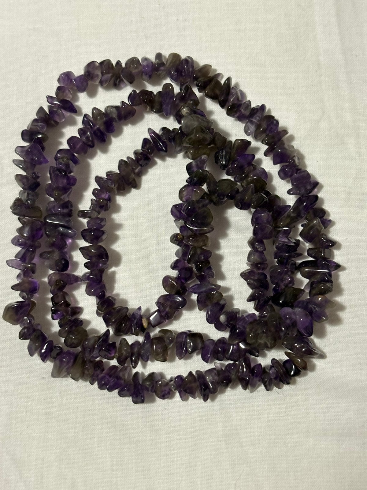 Amethist ketting - Natuurlijke edelsteen kralen, Paars, Nieuw, Ophalen of Verzenden, Steen of Mineraal