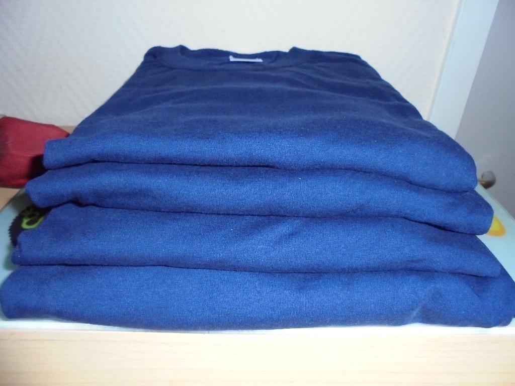 4 shirt`s blauw 3XL nieuwe 15,00 euro, Blauw, Nieuw, Overige maten, Ophalen of Verzenden