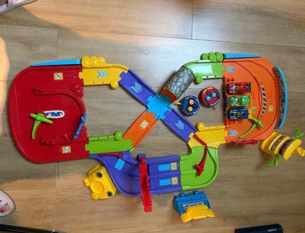 Vtech toet toet mega rc racecircuit, Ophalen, Zo goed als nieuw