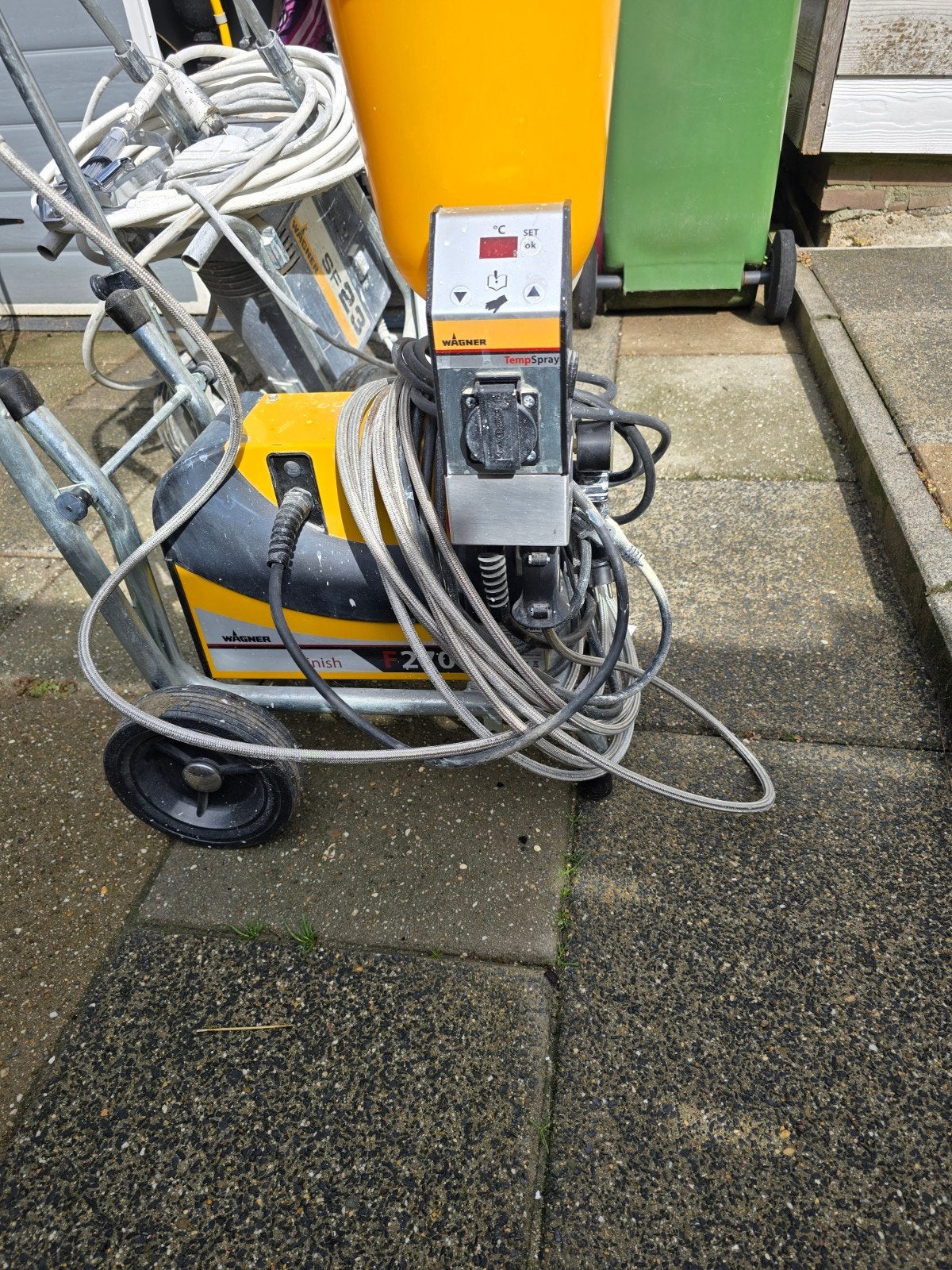 Wagner Finish 270 Verfspuit met Tempspray -  goed als nieuw, Ophalen, Zo goed als nieuw, Verfspuit of Verfpomp