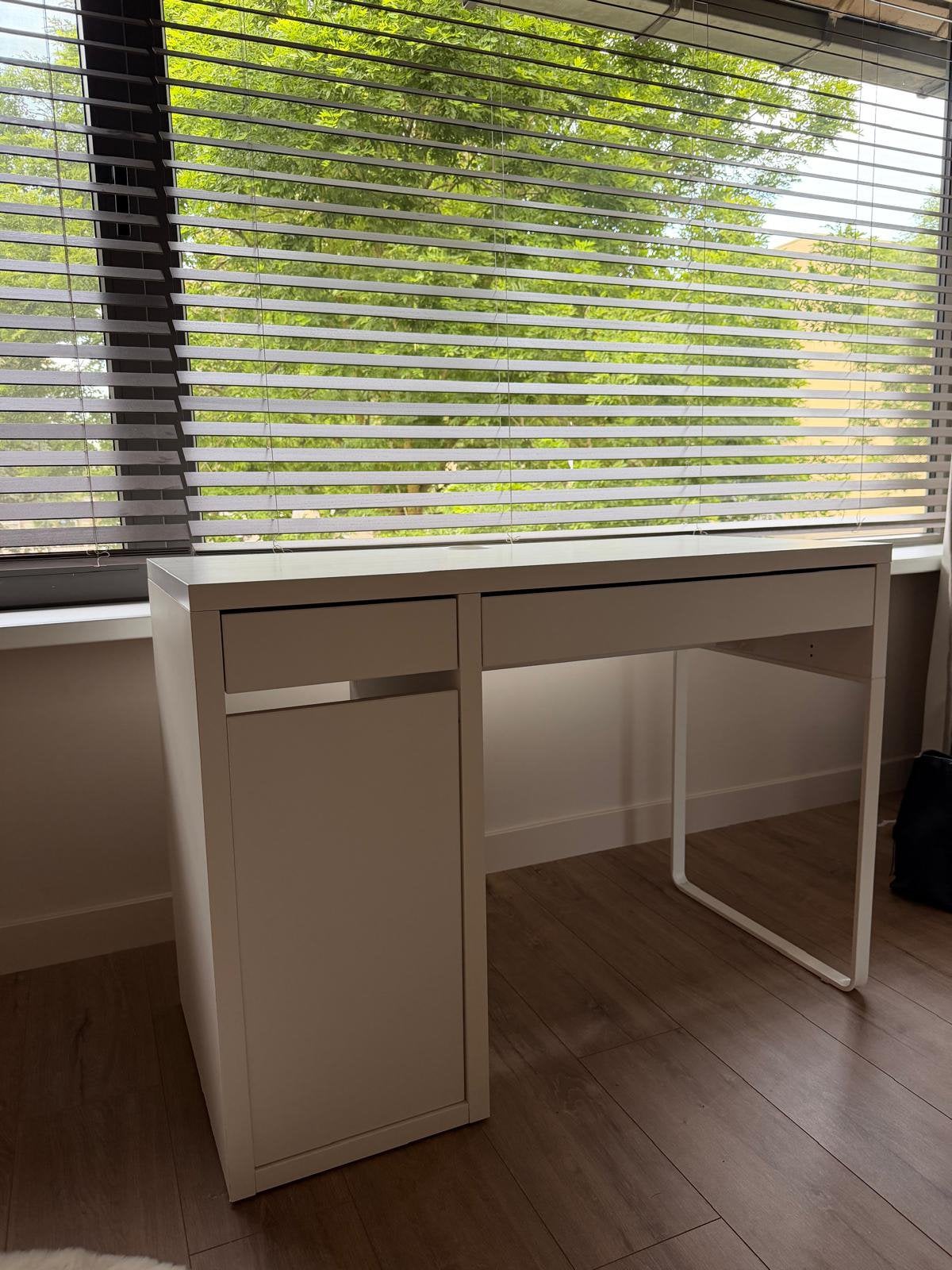 Bureau Micke Ikea, Huis en Inrichting, Bureaus, Ophalen, Gebruikt, IKEA, Wit