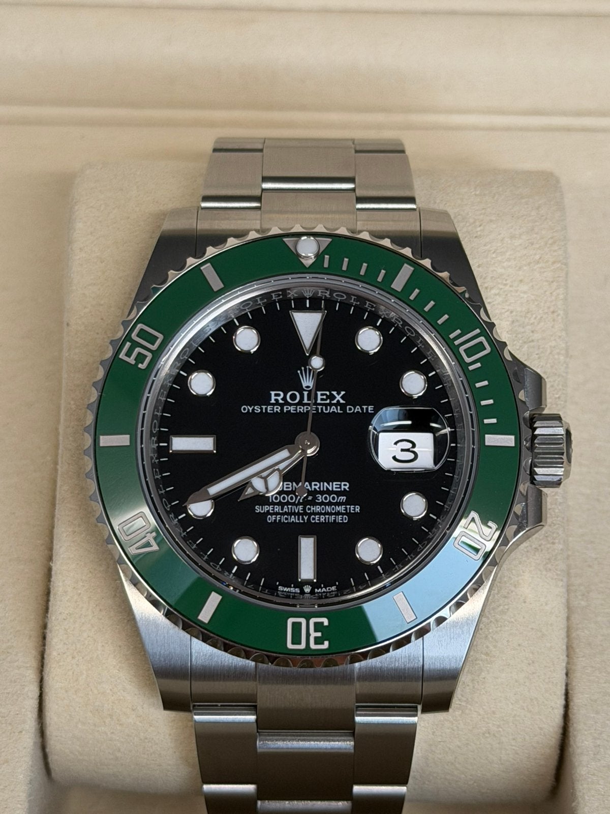 Rolex submariner 06.2026 126610LV (starbucks), Ophalen of Verzenden, Zo goed als nieuw