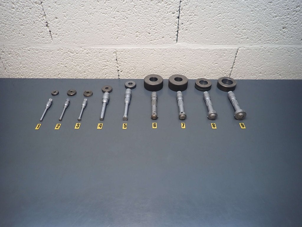 3 punts binnen micrometers 6 t/m 40mm Tesa, Doe-het-zelf en Verbouw, Draaibanken