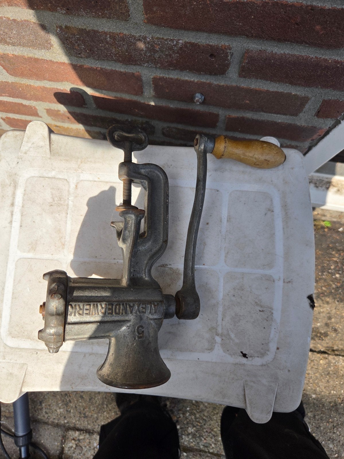 Antieke Vleesmolen Alexanderwerk nr. 5, Antiek en Kunst, Ophalen