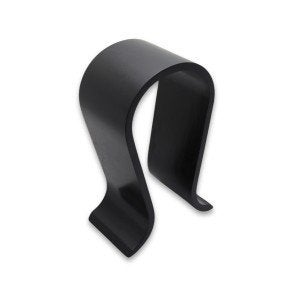 Hoofdtelefoon stand wood zwart hout koptelefoon houder