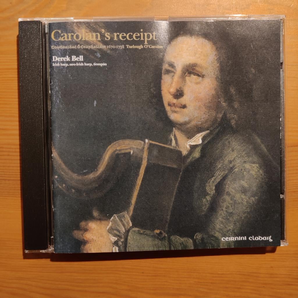 Derek Bell // Carolan's Receipt CD, Ophalen of Verzenden, Gebruikt, Europees