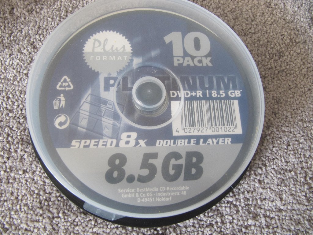 DVD+R discs double layer NIEUW, Computers en Software, Beschrijfbare discs, Platinum, Nieuw, Ophalen of Verzenden, Dvd