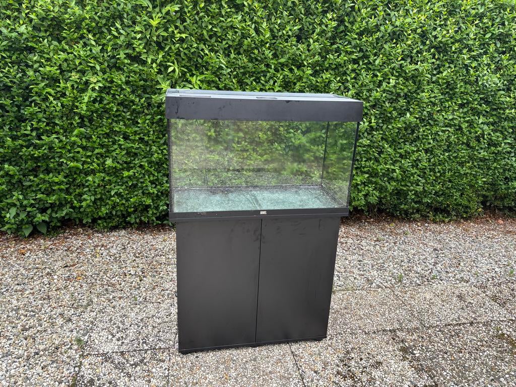 Juwel Rio 125 + HeliaLux LED 800 + Day+Night Control, Ophalen, Gebruikt, Inclusief deksel, Leeg aquarium