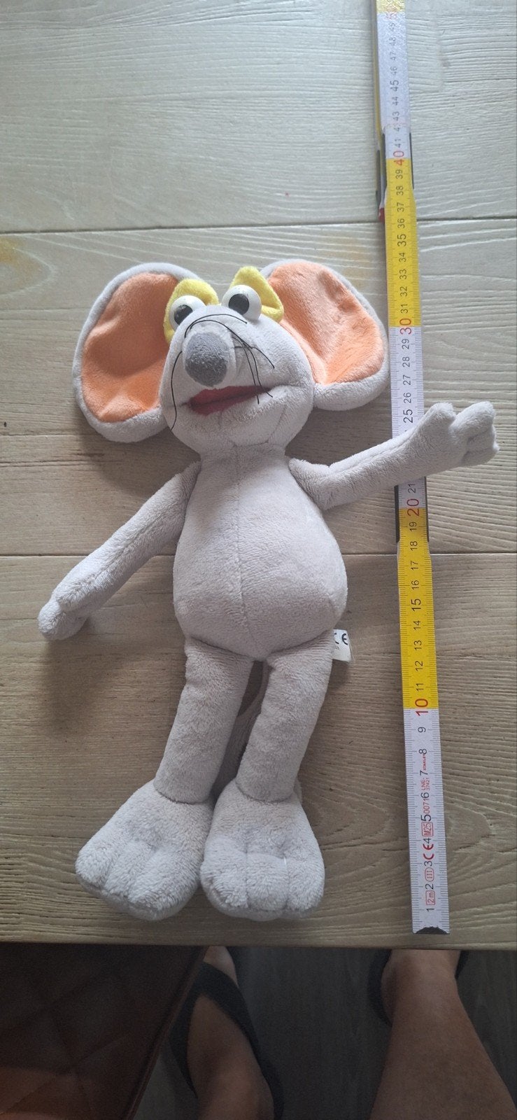 ieniemienie knuffel Sesamstraat uit 2005 (21726), Ophalen of Verzenden, Zo goed als nieuw, Rijssen, .