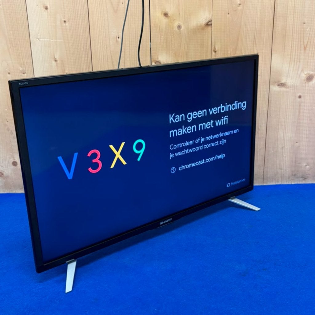 SHARP LCD 32 inch Televisie LC-32CHF5112E met Chromecast, Audio, Tv en Foto, Sharp, Zo goed als nieuw, https://global.sharp/contact/