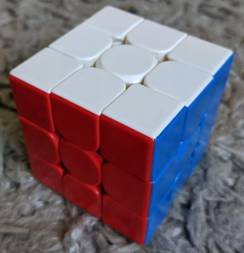 Nexcube - Rubik's kubus met standaard, Ophalen of Verzenden, Zo goed als nieuw, Puzzelen