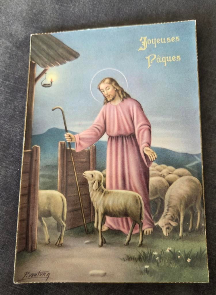 Jezus Christus tussen de lammetjes, Verzenden, Ongelopen, Overige thema's