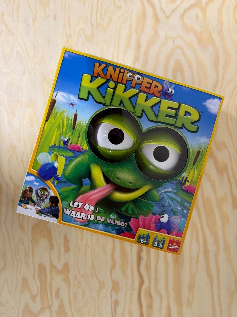 Knipper Kikker - Nieuw in doos, Drie of vier spelers, Ophalen of Verzenden, Nieuw, Goliath