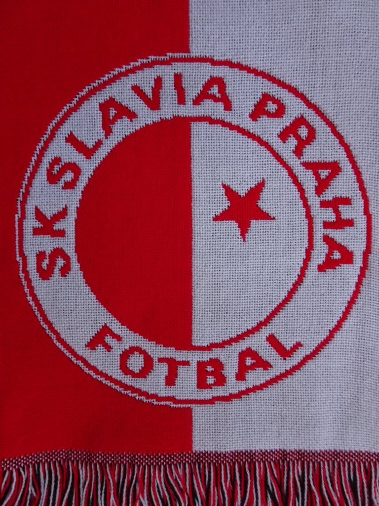 sjaal Slavia Praag, Verzamelen, Ophalen of Verzenden, Nieuw, Buitenlandse clubs, Vaantje of Sjaal