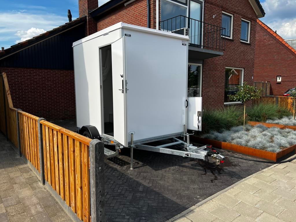 Mobiele complete badkamer te huur., Doe-het-zelf en Verbouw, Sanitair, Verzenden, Nieuw, Douche
