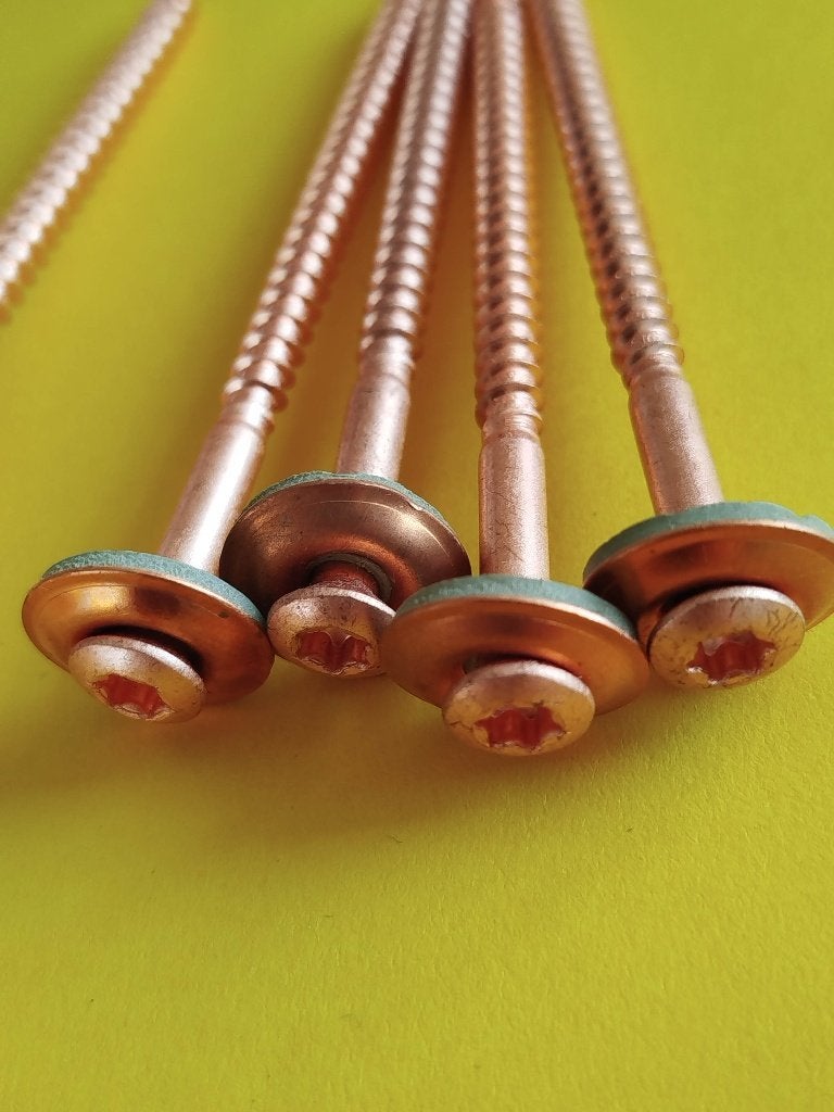 25 st, 80 mm lang, 4,5 mm dik, SPRENGLER Verkoperde RVS, 50 tot 100 mm, N, N, Schroeven