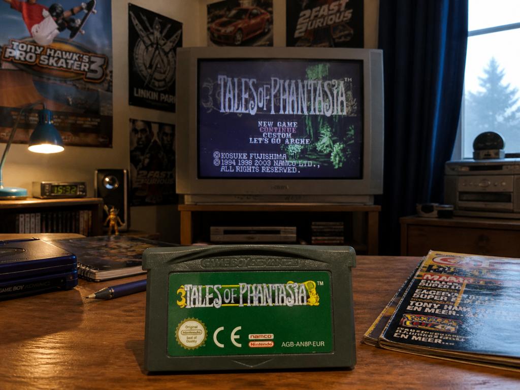 GBA - Tales of Phantasia - Cart, Spelcomputers en Games, Games | Nintendo Game Boy, Gebruikt, 1 speler, Ophalen of Verzenden, Role Playing Game (Rpg)