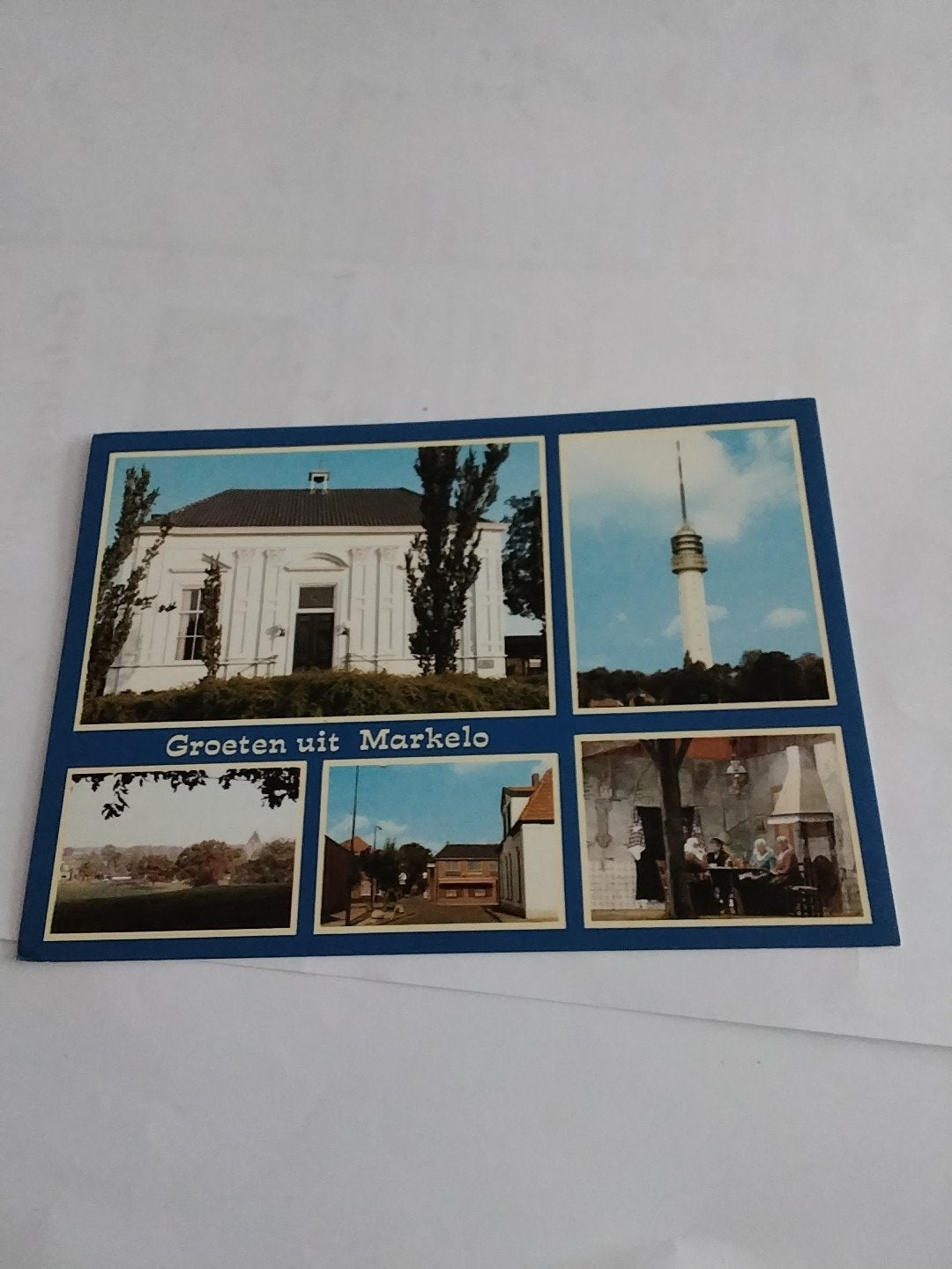 Groeten uit Markelo - Vintage Ansichtkaart, Ophalen of Verzenden, 1960 tot 1980, Ongelopen, Overijssel