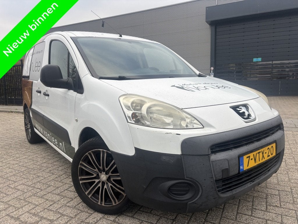 Peugeot Partner 120 1.6 HDI Navi Bluetooth Clima Carplay, Euro 5, Gebruikt, Wit, Origineel Nederlands