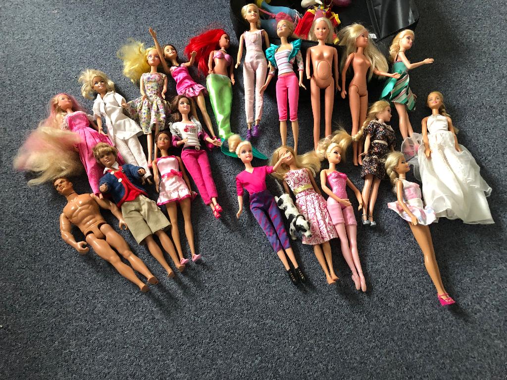 Barbie en Steffie, Ophalen, Gebruikt, Barbie