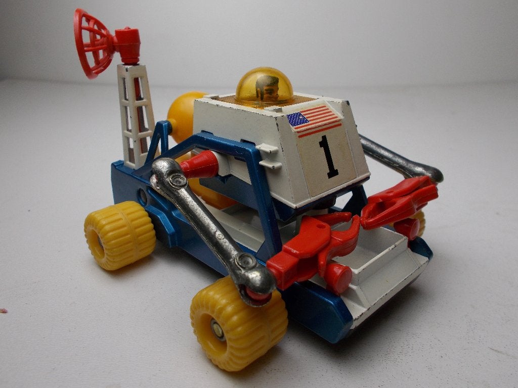 1972 Corgi Toys 811 JAMES BOND 007. MOONBUGGY I.z.g.st. (-B), Ophalen of Verzenden, Zo goed als nieuw, Bus of Vrachtwagen, Corgi