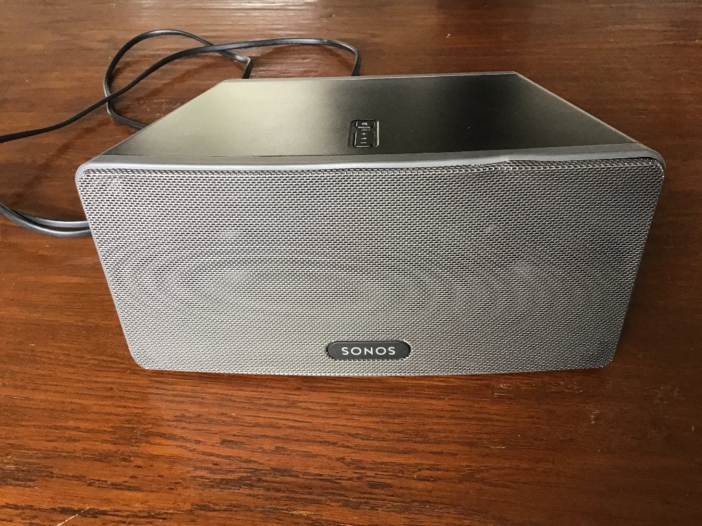 Sonos play 3, Slimme speaker, Gebruikt, Inclusief kabels, Ophalen of Verzenden