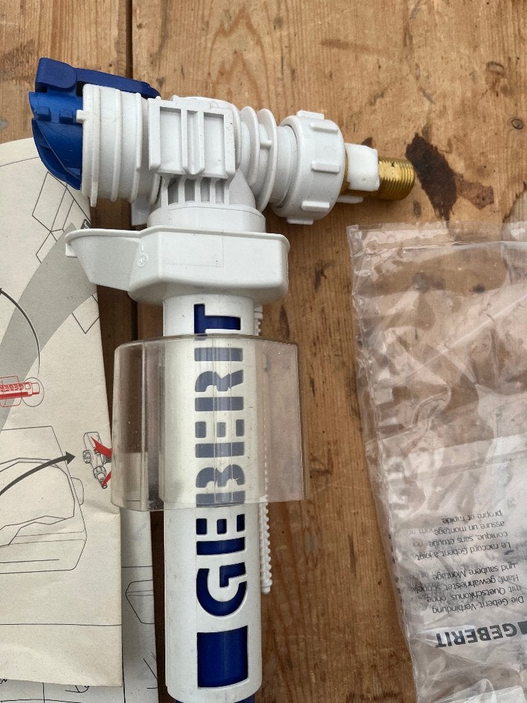 geberit vlotterkraan unifill, Ophalen of Verzenden, Zo goed als nieuw, Toilet