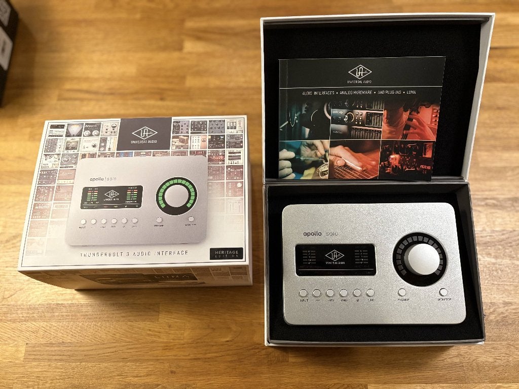 Universal Audio Apollo Solo Interface, Ophalen of Verzenden, Zo goed als nieuw, Audio
