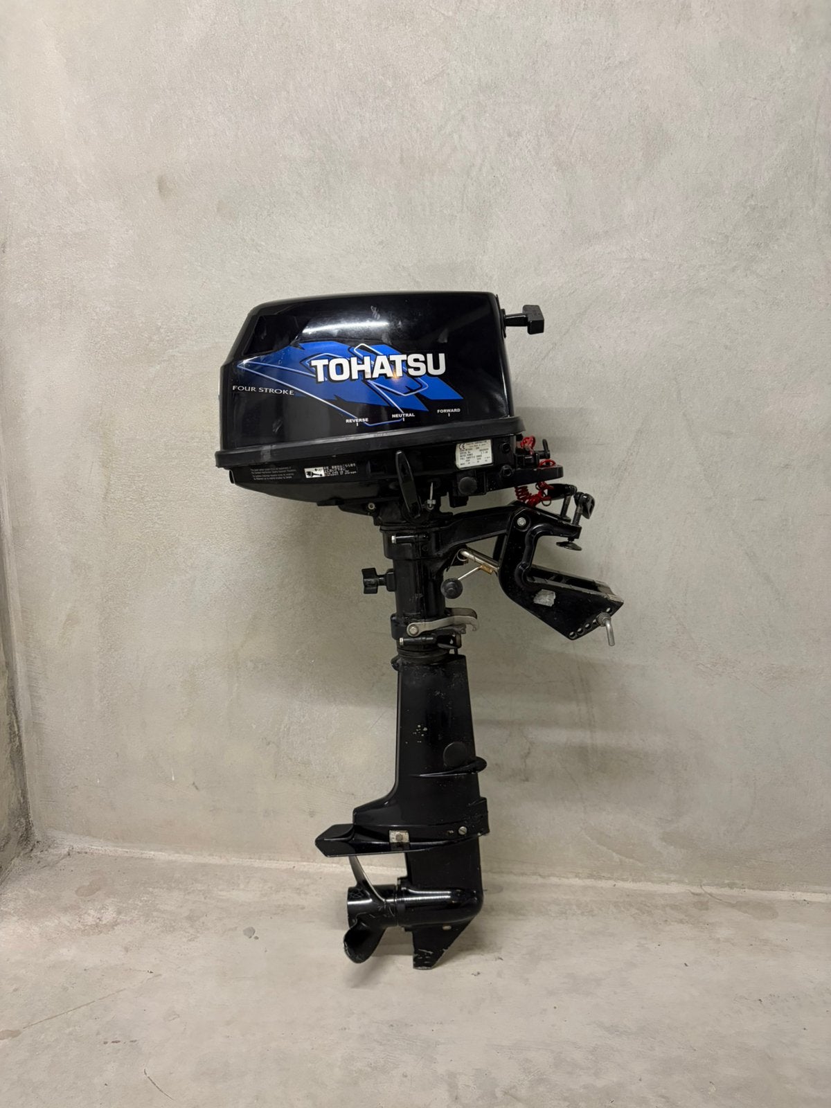 5PK Tohatsu buitenboordmotor kortstaart 4takt, Watersport en Boten, Bootonderdelen, Ophalen, Gebruikt, Motor en Techniek, Zeilboot of Motorboot