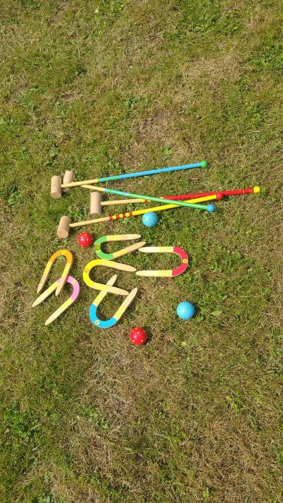 Croquet spel, Ophalen