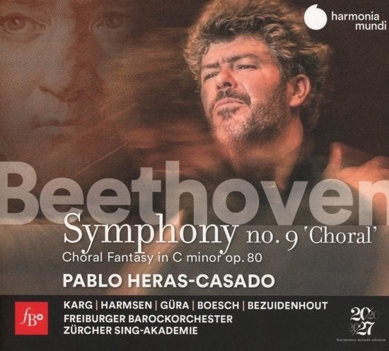 Nieuw 2CD Beethoven IX Freiburger B.O. Heras-Casado, Inclusief boekje, Verzenden, Classicisme, Nieuw in verpakking
