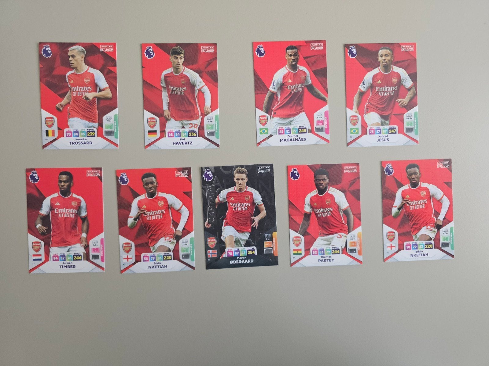 Arsenal Adrenalyn XL 2024 Voetbalkaarten - Diverse Spelers, Ophalen, Zo goed als nieuw, Buitenlandse clubs, Spelerskaart