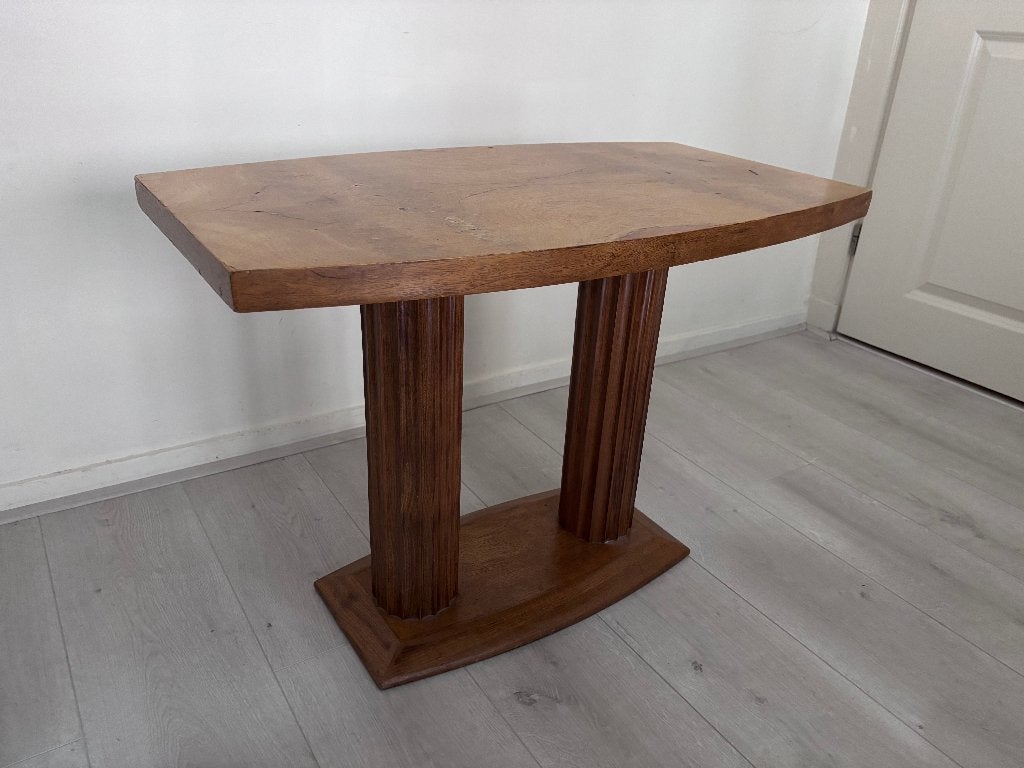 Antieke (Art Deco) houten salontafel, Antiek en Kunst, Antiek | Meubels | Tafels, Ophalen