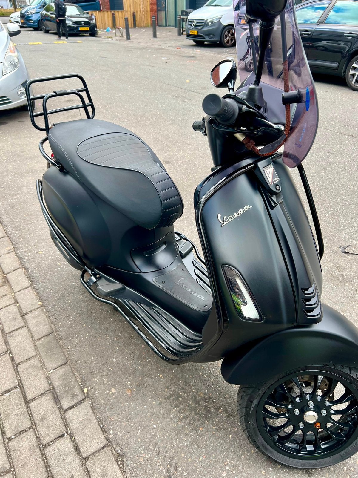 VESPA SPRINT NOTTE FULL OPTION (BROM), Ophalen, Zo goed als nieuw, Benzine, Vespa S
