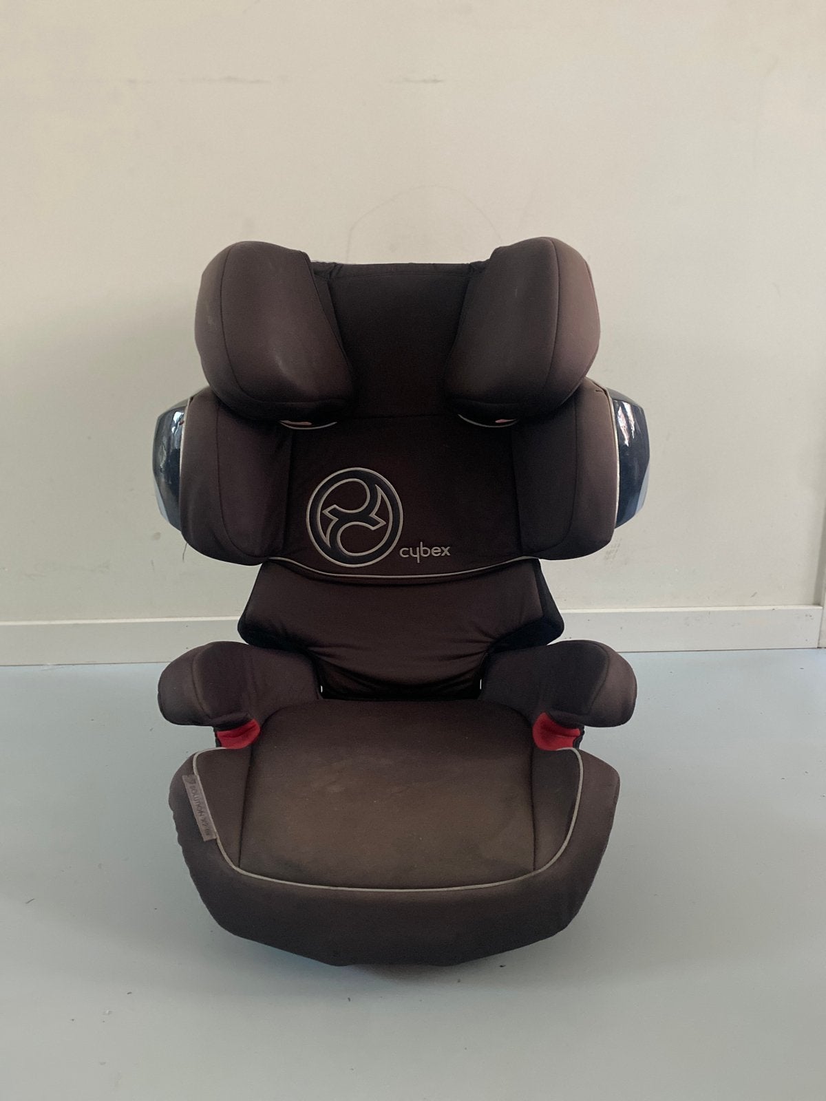 Cybex Solution X2 fix autostoel 15-36 kg met zijbescherming, Autogordel of Isofix, Gebruikt, 15 t/m 36 kg, Verstelbare rugleuning