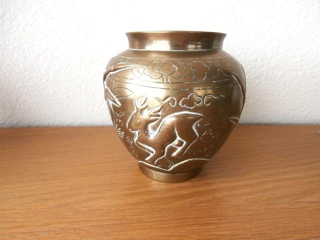 Koperen Antieke Draken Pot, Verzenden, Koper