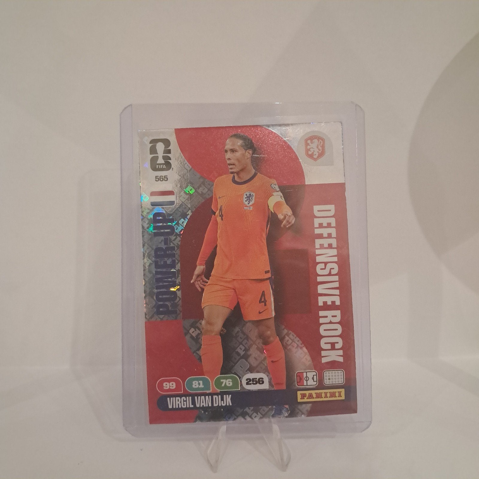 panini adrenalyn xl wc26 virgil van dijk, Ophalen of Verzenden, Nieuw, Plaatje