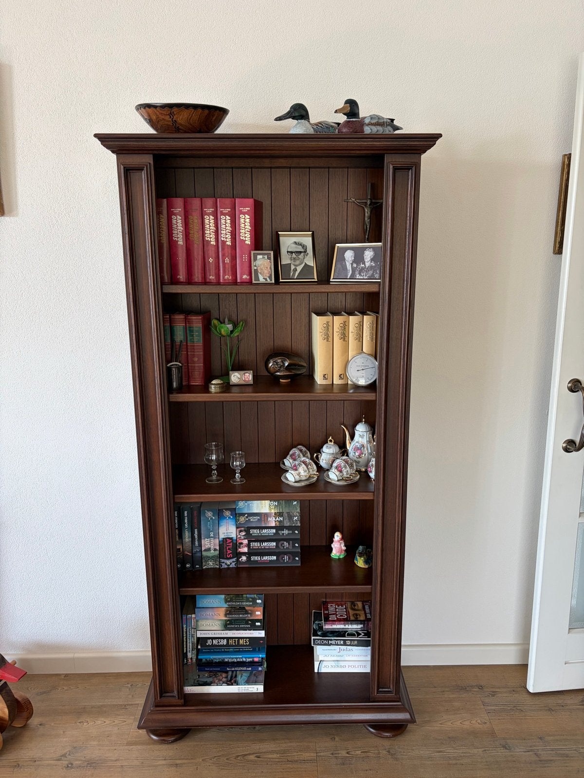 Hoge smalle kast Schuitema 188x90x35 cm, Ophalen, Met plank(en), Gebruikt, 50 tot 100 cm