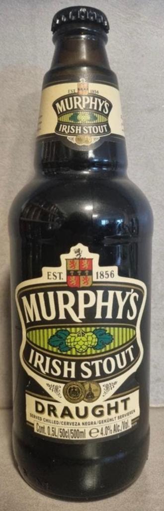Murphy’s Irish Stout '02 50cl: Lady's Well Brewery, Cork, Verzamelen, Ophalen of Verzenden, Zo goed als nieuw, Glas of Glazen