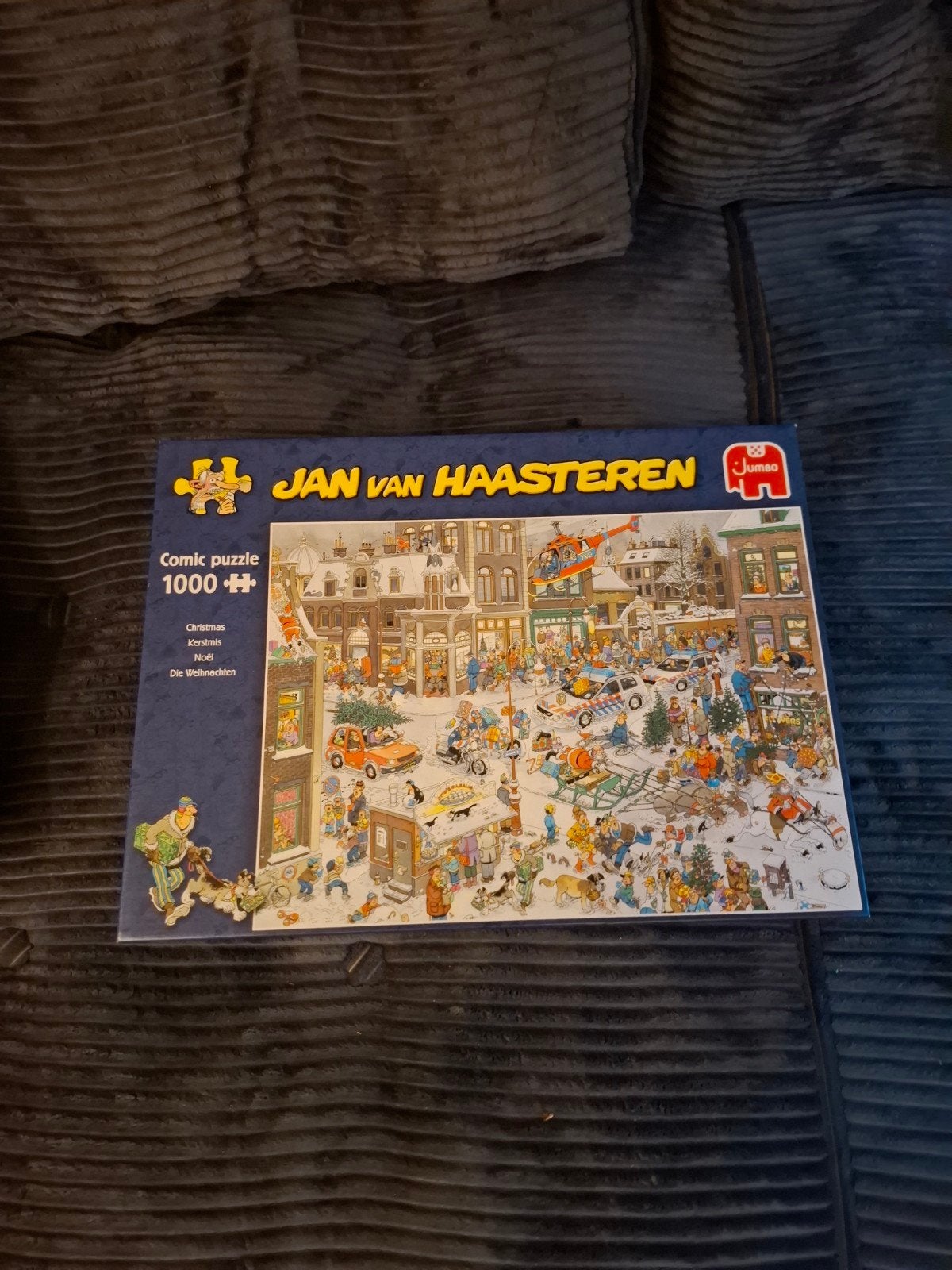 Jan van Haasteren Kerstpuzzel 1000+ stukjes, Ophalen of Verzenden, 500 t/m 1500 stukjes, Gebruikt, Legpuzzel