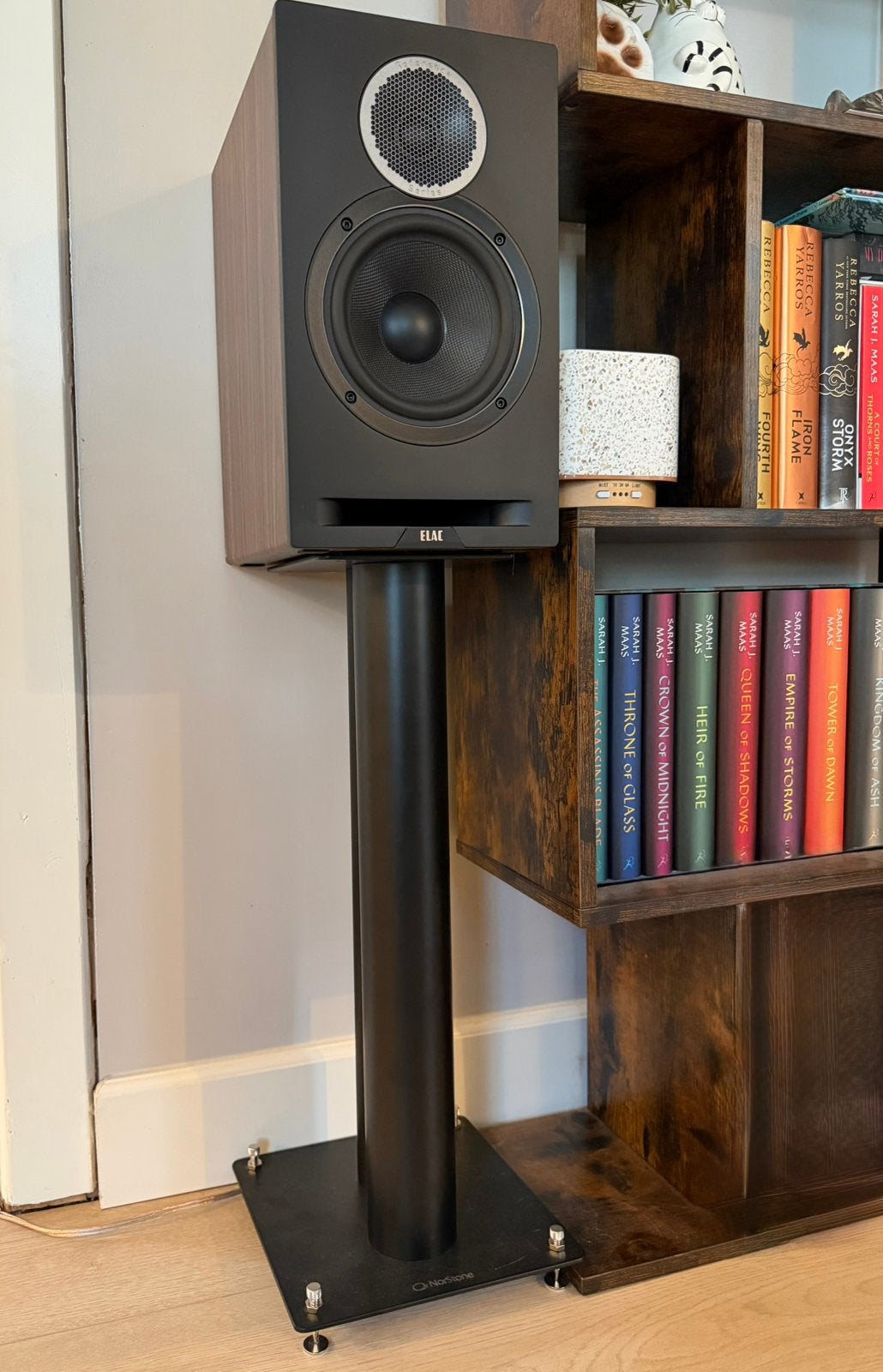 Elac debut reference dbr62 incl stands, Overige merken, Ophalen of Verzenden, Zo goed als nieuw, 120 watt of meer