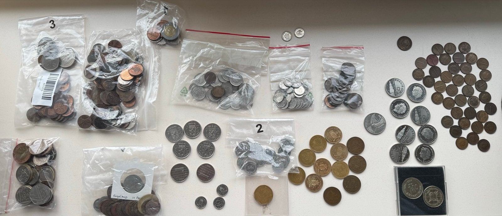 Diverse collectie munten, waaronder zeldzame exemplaren, Postzegels en Munten, Munten | België, Ophalen of Verzenden, Metaal, Setje