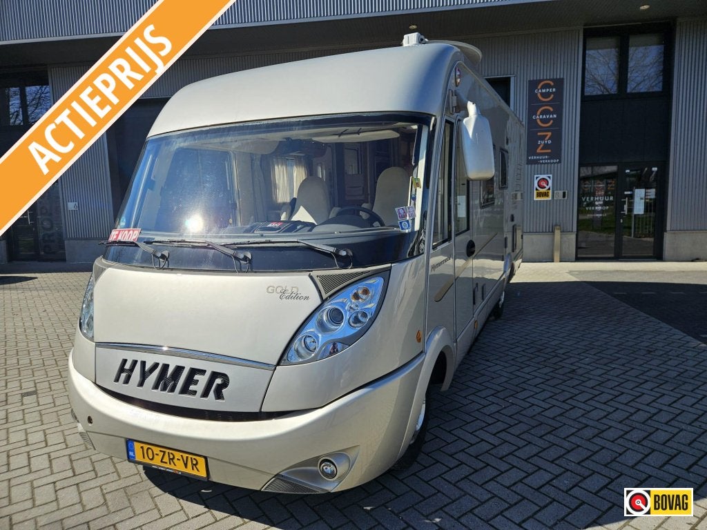 HYMER B 654 SL GOLD EDITION. 2e EIGENAAR. BOVAG GARANTIE!, Integraal, Ringverwarming, Fiat, 6 tot 7 meter