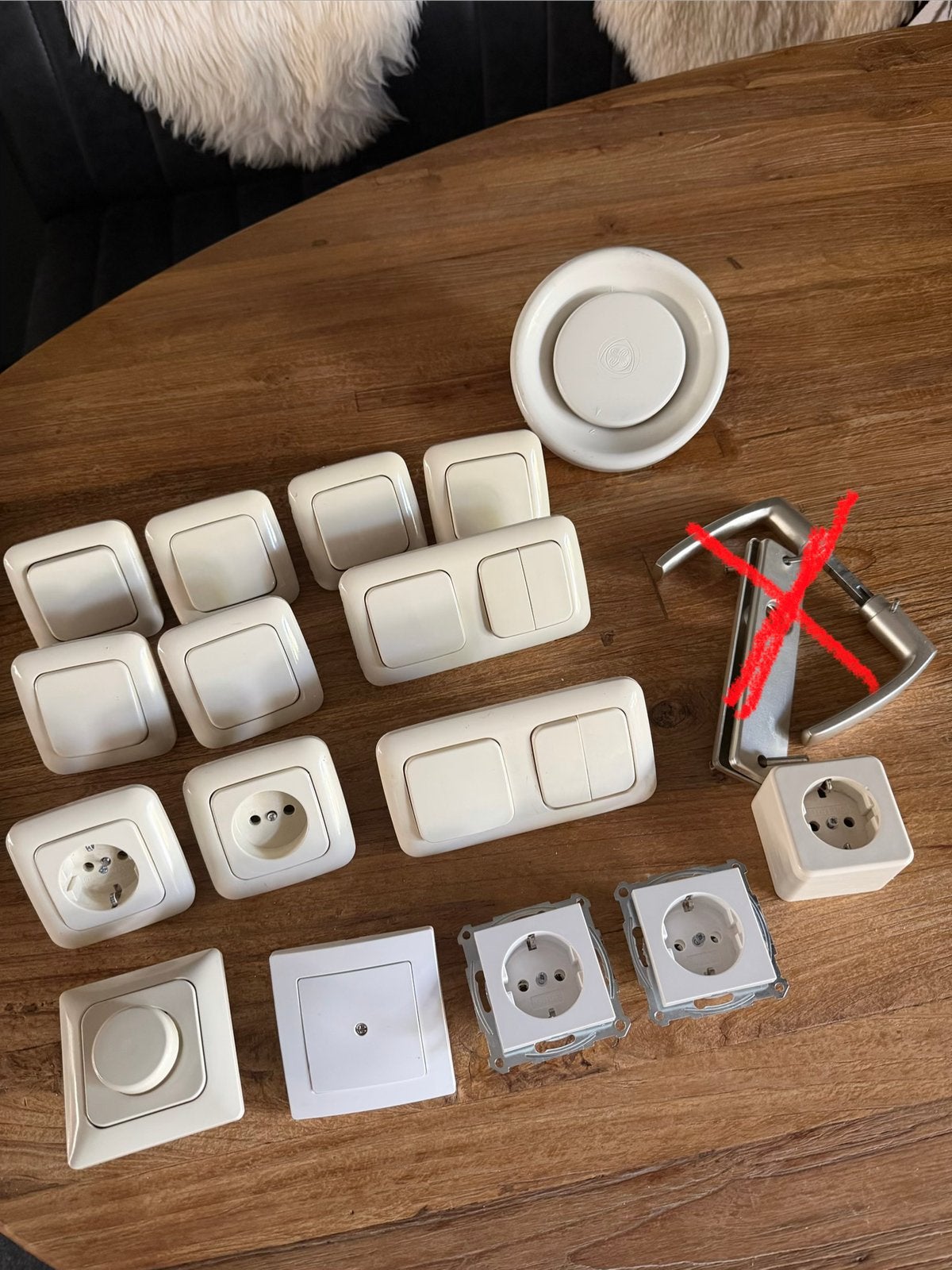 Verschillende Schakelaars dimmer, Ophalen of Verzenden, Zo goed als nieuw, Stopcontact