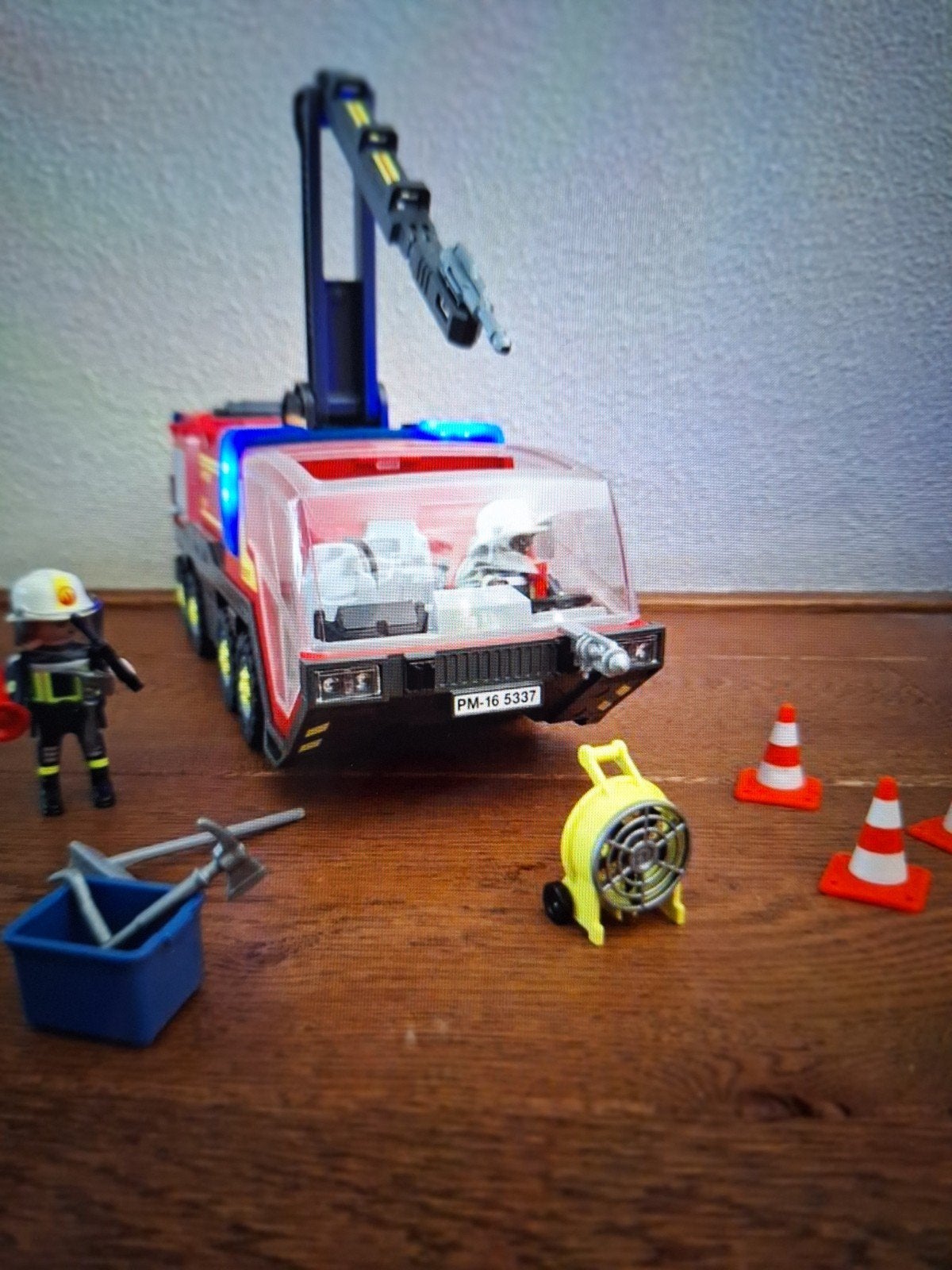 Playmobil brandweerwagen set 5337, Ophalen of Verzenden