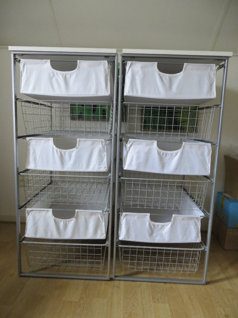 IKEA kastjes met schuifmanden, Huis en Inrichting, Ophalen, Gebruikt